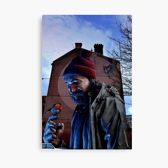 Discover St Mungo Glasgow Scotland Smug Street Art Canvas