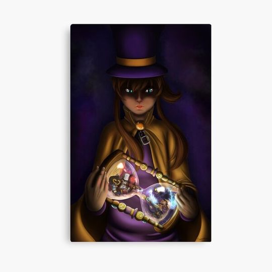 Discover A Hat in Time The World in an Hourglass Canvas