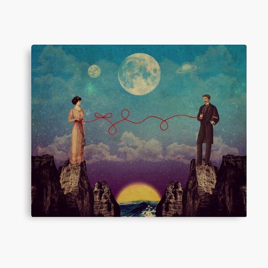 Discover The Red Thread of Fate Canvas