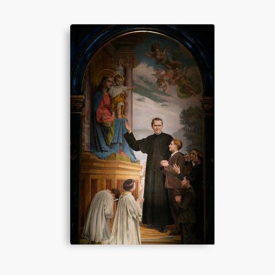 Discover Catholic Saint John Bosco Canvas