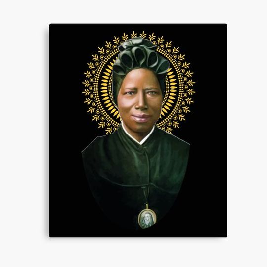 Discover St. Josephine Bakhita African Saints Black Catholic Saint Canvas