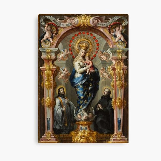 Discover Our Lady of Good Counsel Canvas