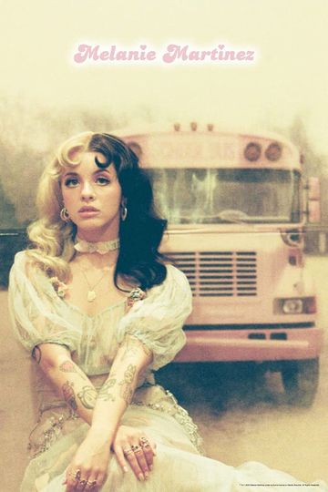 Discover Melanie Martinez Pink School Bus Crybaby Detention K-12 Album Music Songs Poster
