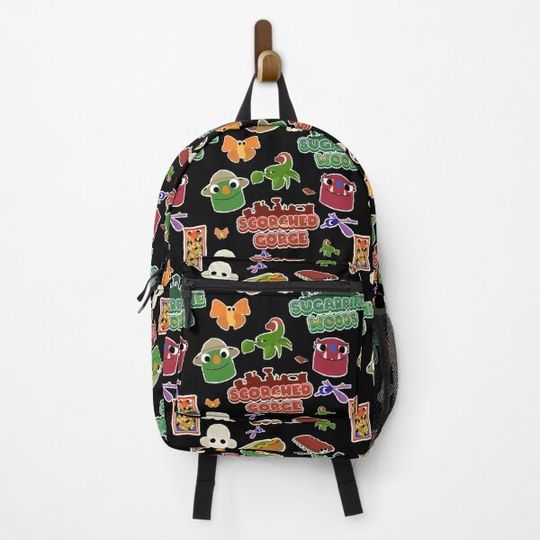 Discover Bugsnax Fan Art  Scorched Gorge  Sugarpine Woods Backpack
