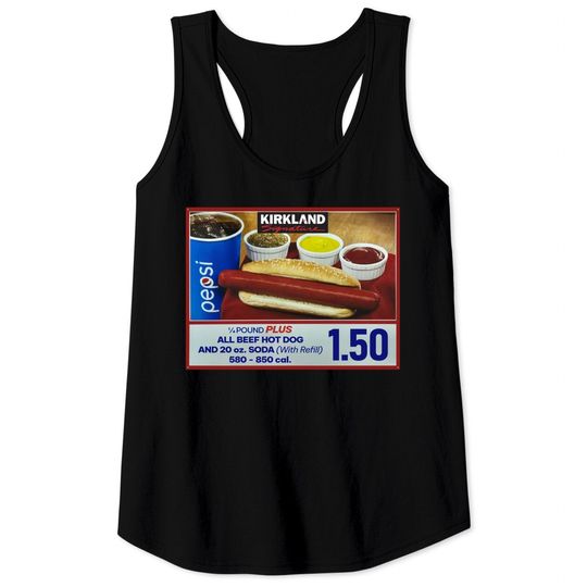 Discover Costco Hot Dog Tank Tops