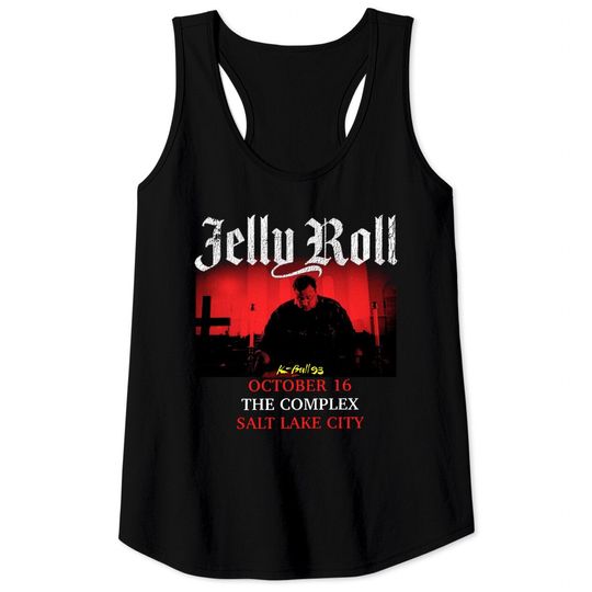 Discover Jelly Roll Vintage Tank Tops, Jelly Roll Concert Tank Tops