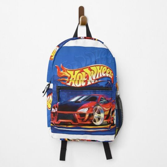 Discover Find Mens Hot Wheels Blue Backpack