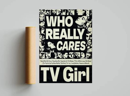 Discover TV Girl Concert Poster
