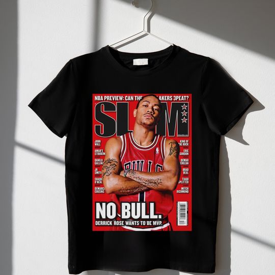 Discover Derrick Rose vintage Slam Magazine T-Shirt