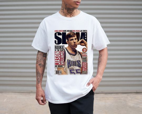 Discover Jason 'White Chocolate' Williams Kings Slam Inspired T-Shirt
