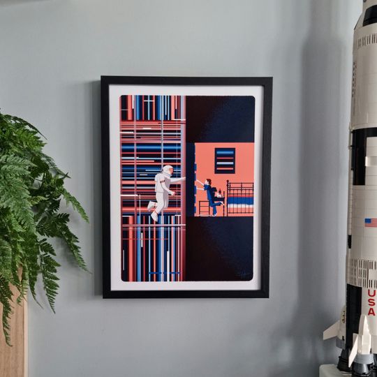 Discover Interstellar movie tribute poster