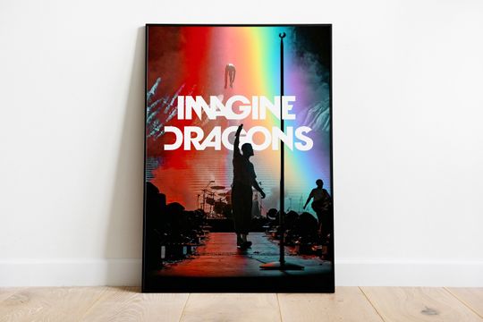 Discover Imagine Dragons Poster - Wall Decor - Design Print