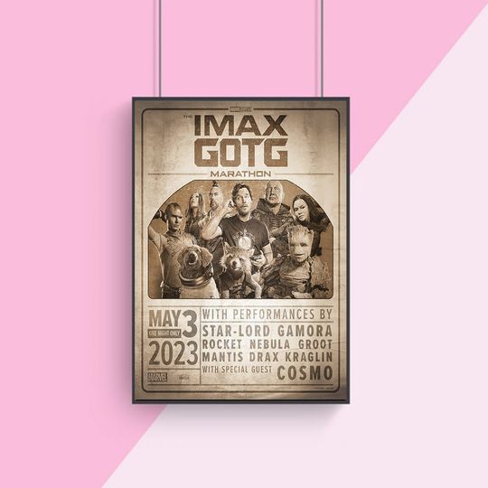 Discover Imax Gotg Marathon 2023 Poster