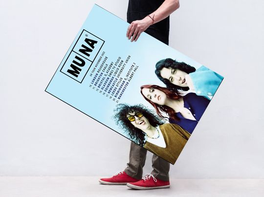 Discover Muna Uk Tour November 2022 Poster