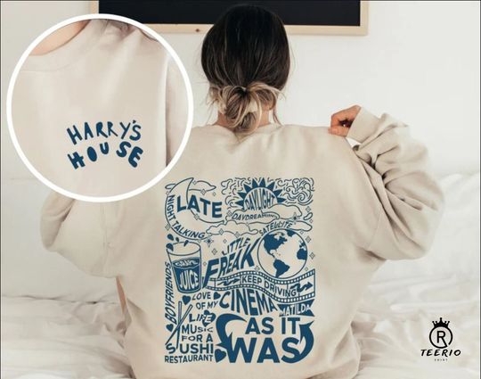 Discover Harry's House Track List 2022 Sweatshirt