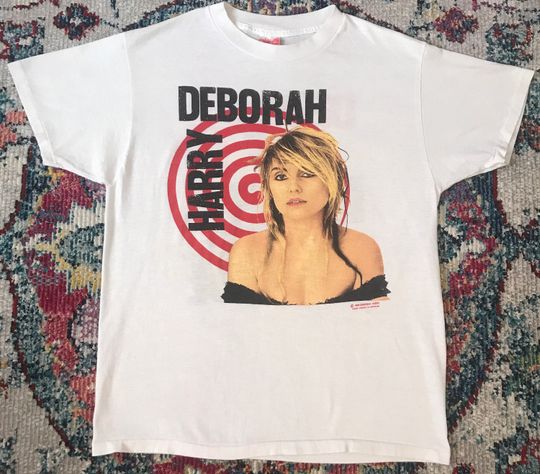 Discover Vintage Deborah Harry 1989 Def Dumb and Blonde Tour Shirt