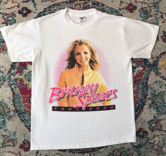 Discover Vintage Britney Spears 2000 Oops I Did it Again Tour Shirt