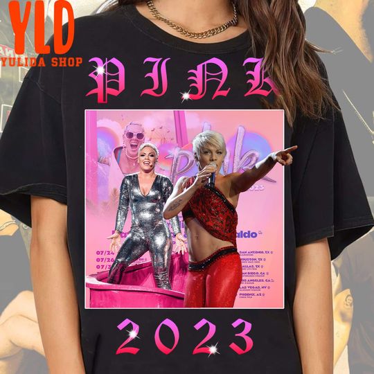 Discover Vintage Pink Summer Carnival Tour 2023 Tshirt