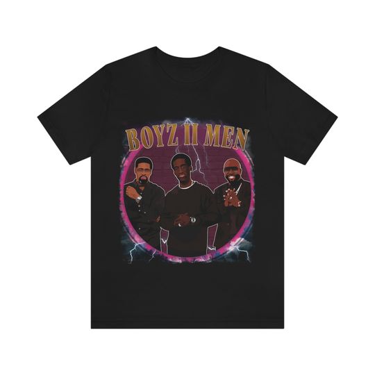 Discover Boyz II Men R&B T-Shirt - Tee | B2M | Gift Idea | Fan Wear | A Cappella Harmonies
