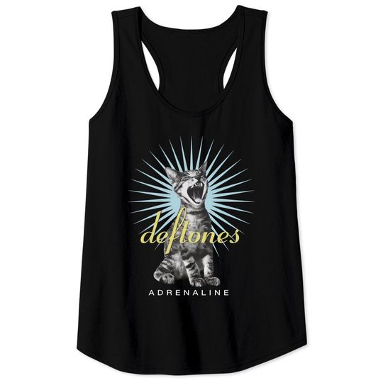 Discover Deftone Screaming Cat Tank Tops