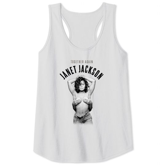 Discover Janet Jackson Rolling Stone 1993 Vintage Tank Top