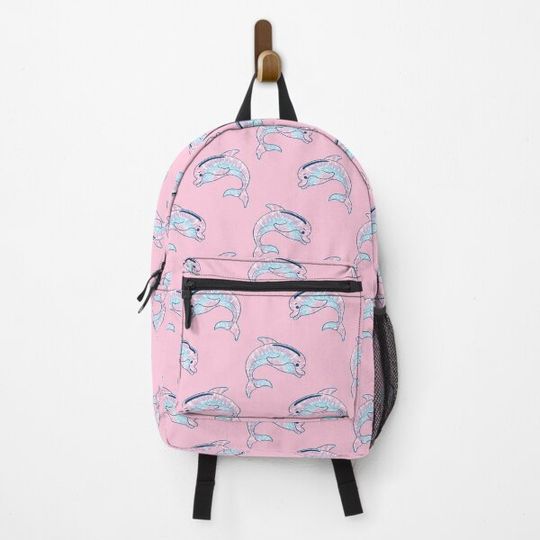 Discover Tie Dye Dolphin Backpack