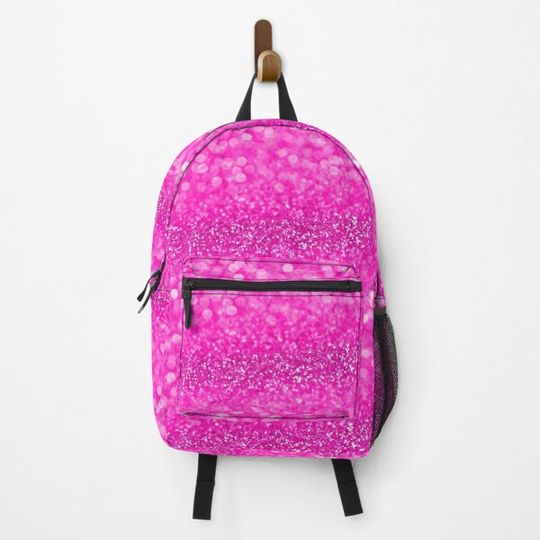 Discover Glitter Galore featuring the finest: bright pink Backpack