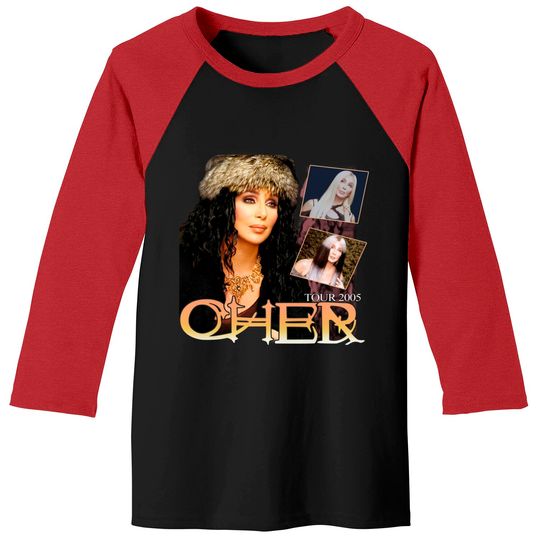 Discover Cher Tour Baseball Tees