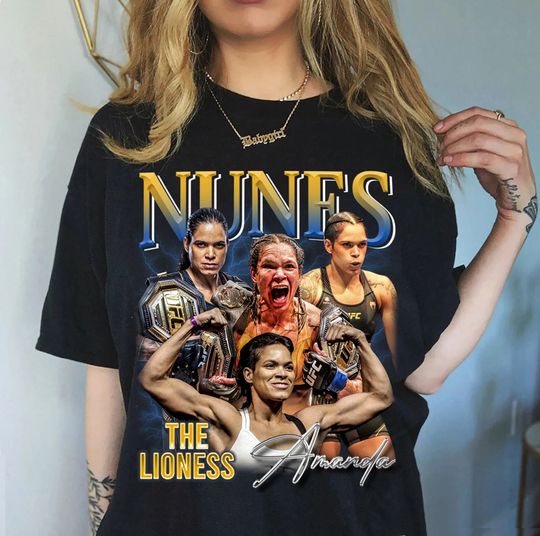 Discover Amanda Nunes Vintage Shirt, Amanda Nunes T-Shirt