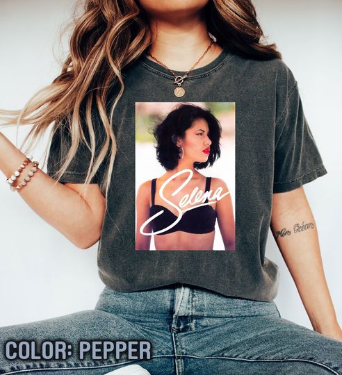 Discover Selena Vintage Summer Music T-Shirt, Selena Quintanilla Shirt