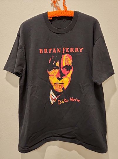 Discover Vintage 1988 Bryan Ferry Bete Niore T Shirt Roxy Music