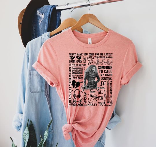 Discover Together Again Tour 2023 Shirt - Janet Songs Shirt