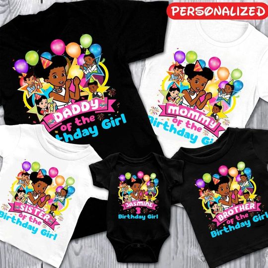 Discover Personalized Gracie's Corner Birthday Shirt, Birthday Girl Shirt