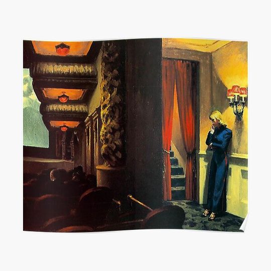Discover Edward Hopper New York Movie (1939) Premium Matte Poster