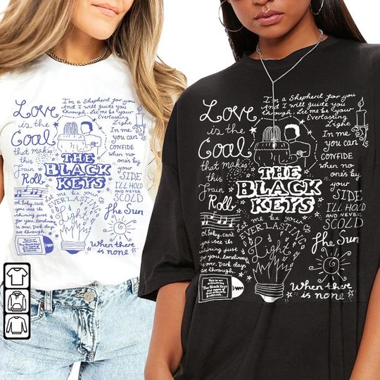 Discover The Black Keys Shirt, The Black Keys Album