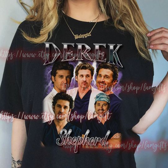 Discover Derek Shepherd Shirt, Derek Shepherd  Vintage