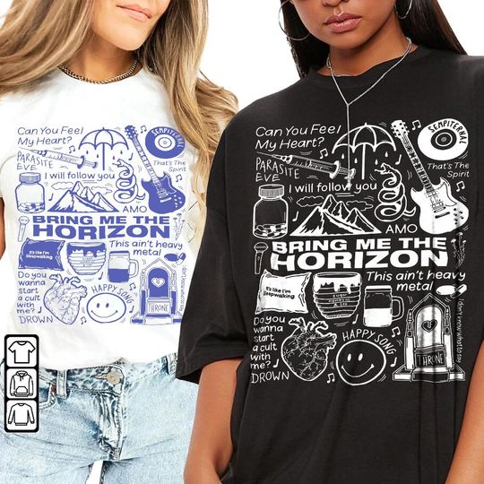 Discover Bring Me The Horizon Shirt, Bring Me The Horizon Album