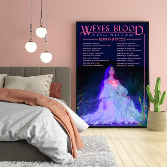 Discover Weyes Blood Tour In Holy Flux Tour 2023 Poster