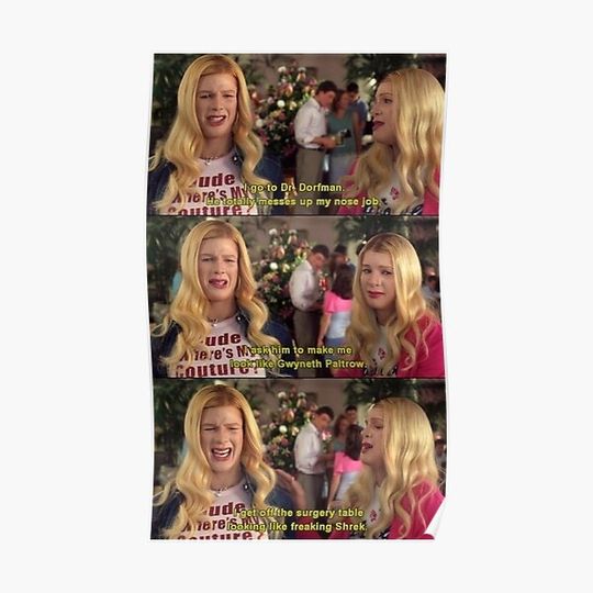 Discover White Chicks 5 Premium Matte Vertical Poster
