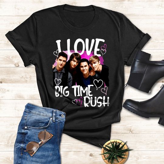 Discover I Love Big Time Rush Unisex T-shirt, Big Time Rush Fan Shirt
