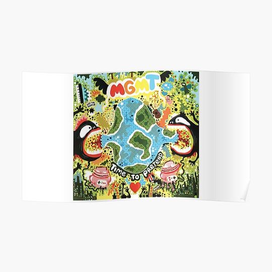 Discover MGMT Time to pretend Premium Matte Vertical Poster