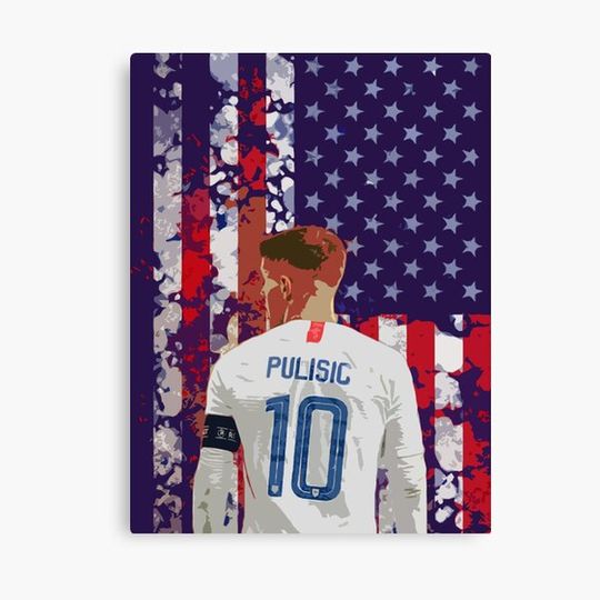Discover Christian Pulisic USA Poster Canvas