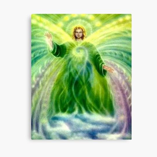 Discover Archangel Raphael Healing Light Canvas