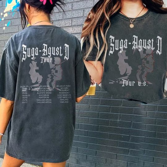 Discover Agust D Tour Shirt , Suga On Tour 2023 Tee T-Shirt