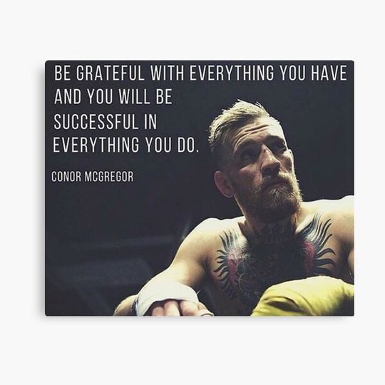 Discover Conor McGregor Canvas