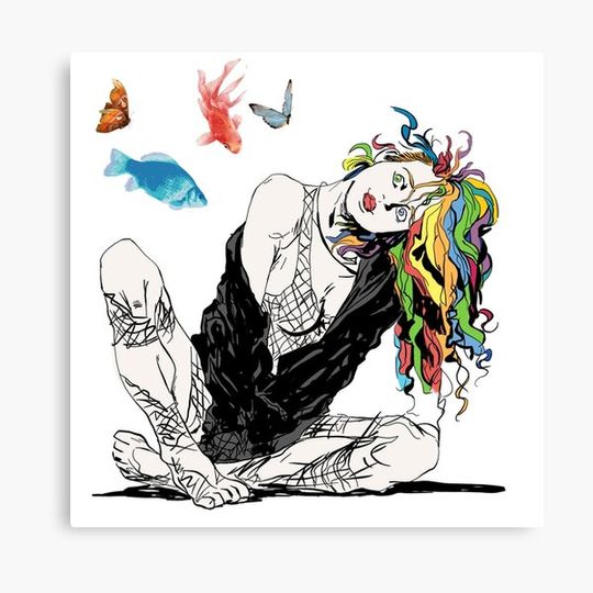 Discover Delirium The Sandman Vertigo Comics Canvas