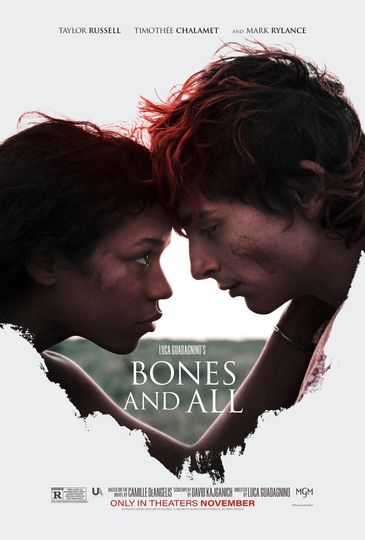 Discover Bones and All Theatrical Movie Poster