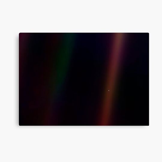 Discover Pale Blue Dot — NASA Voyager 1 [HQ-quality] Canvas