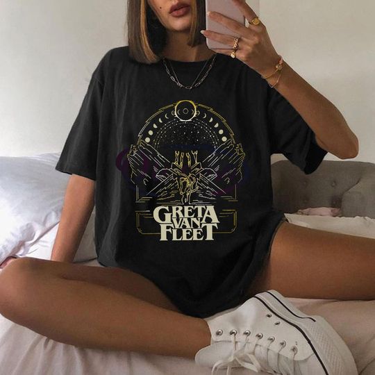 Discover Greta Van Fleet Merch T-Shirt - Band Collection