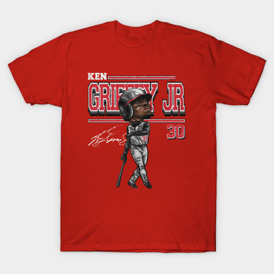 Discover Ken Griffey Jr. Cartoon - Ken Griffey Jr - T-Shirt